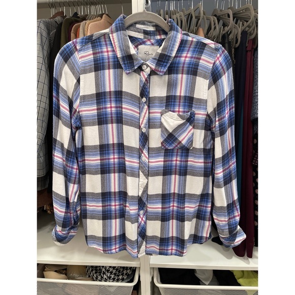 Rails Hunter Plaid Button Front Shirt—Like New - Picture 3 of 10